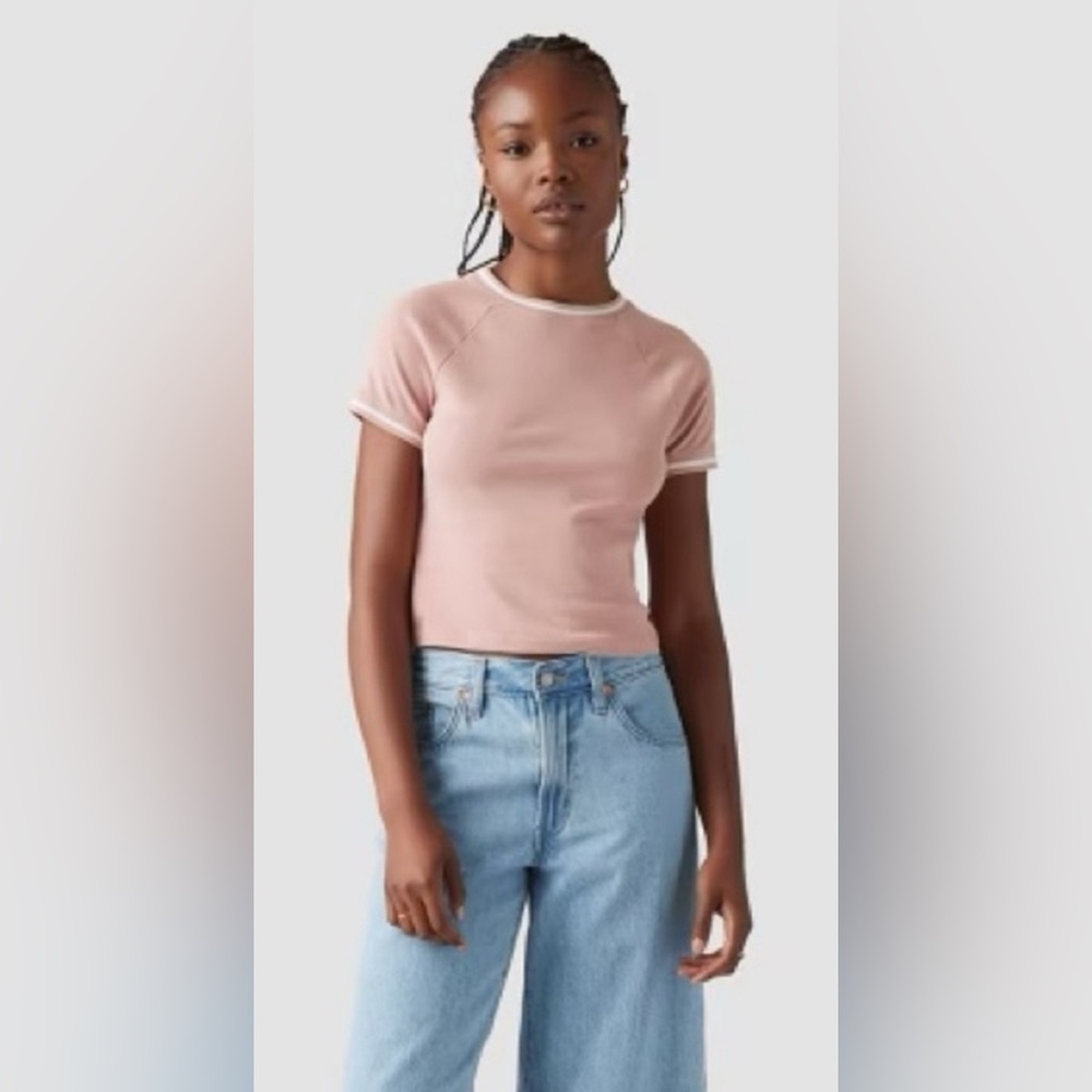 Levi's Blush Pink Baby Tee